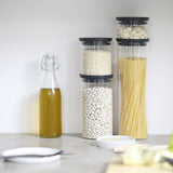 Stackable Glass Jar 1.9L - The Organised Store