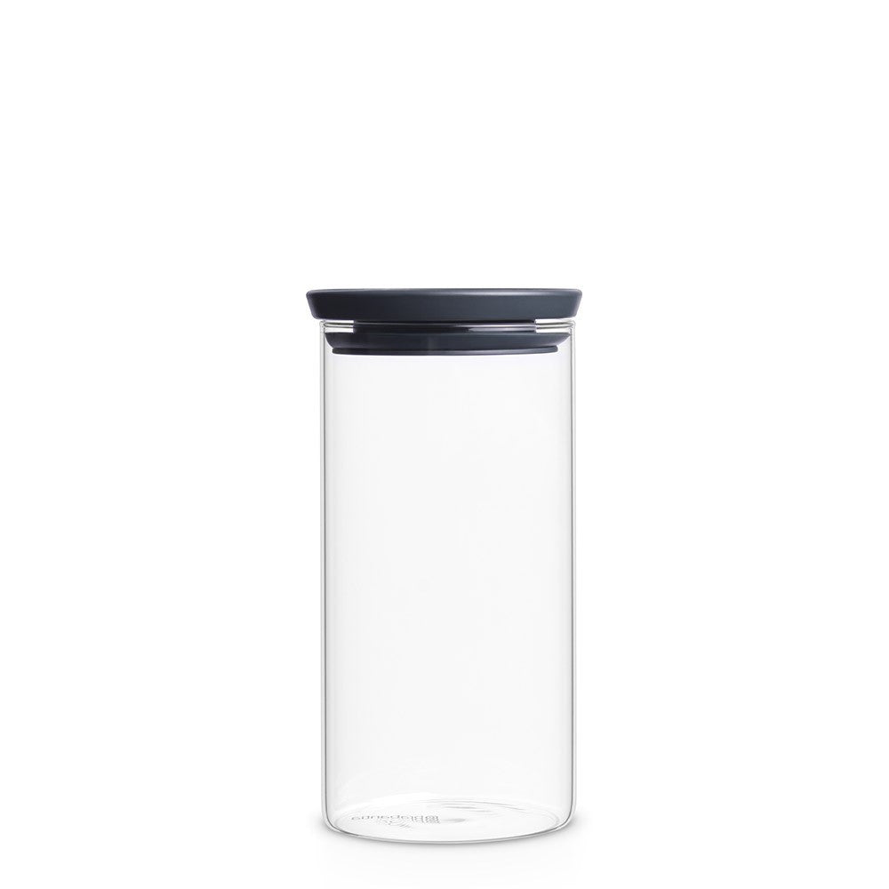 Stackable Glass Jar 1.1L - The Organised Store