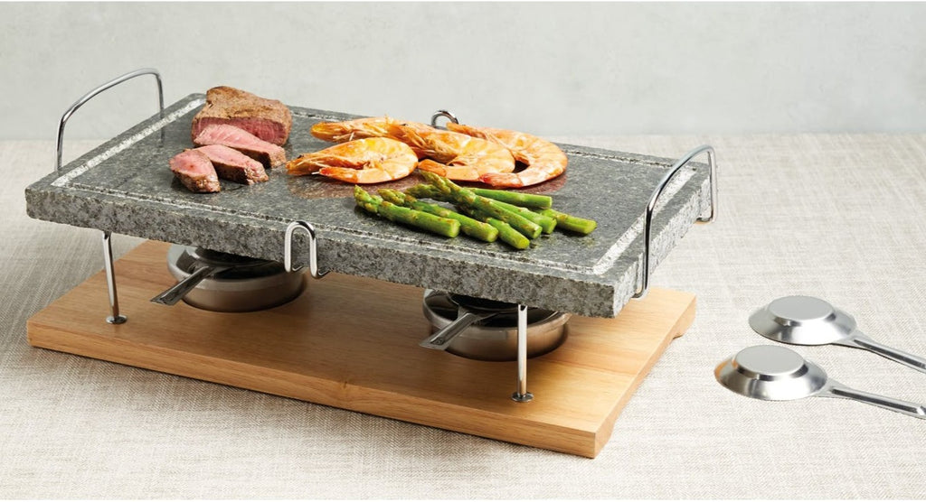 Artesa Natural Marble Stone Grill Set