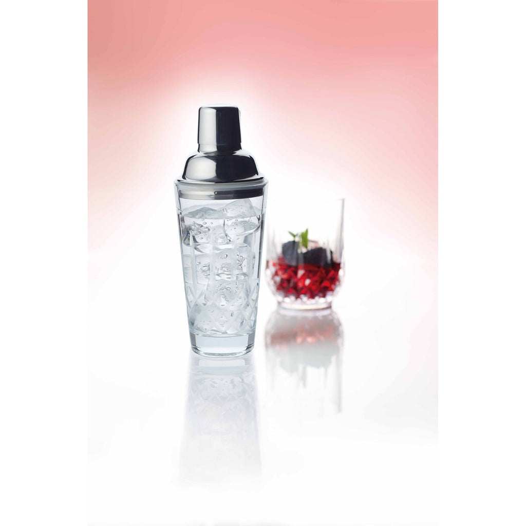 Cut Glass Cocktail Shaker 350ml