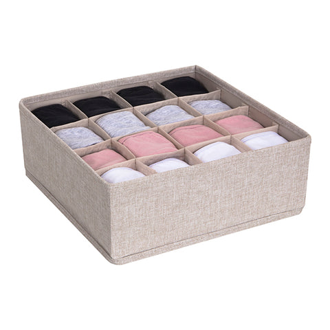 Drawer Organizers- Set of 3- Grey or Beige