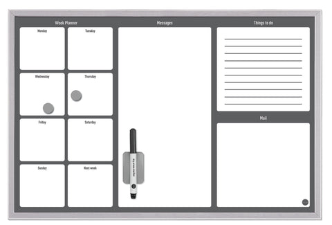 Magnetic Dry Erase Board 216x279