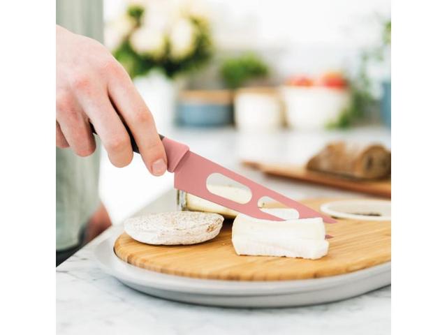 Stainless Steel Cheese Knife-Pink 13cm