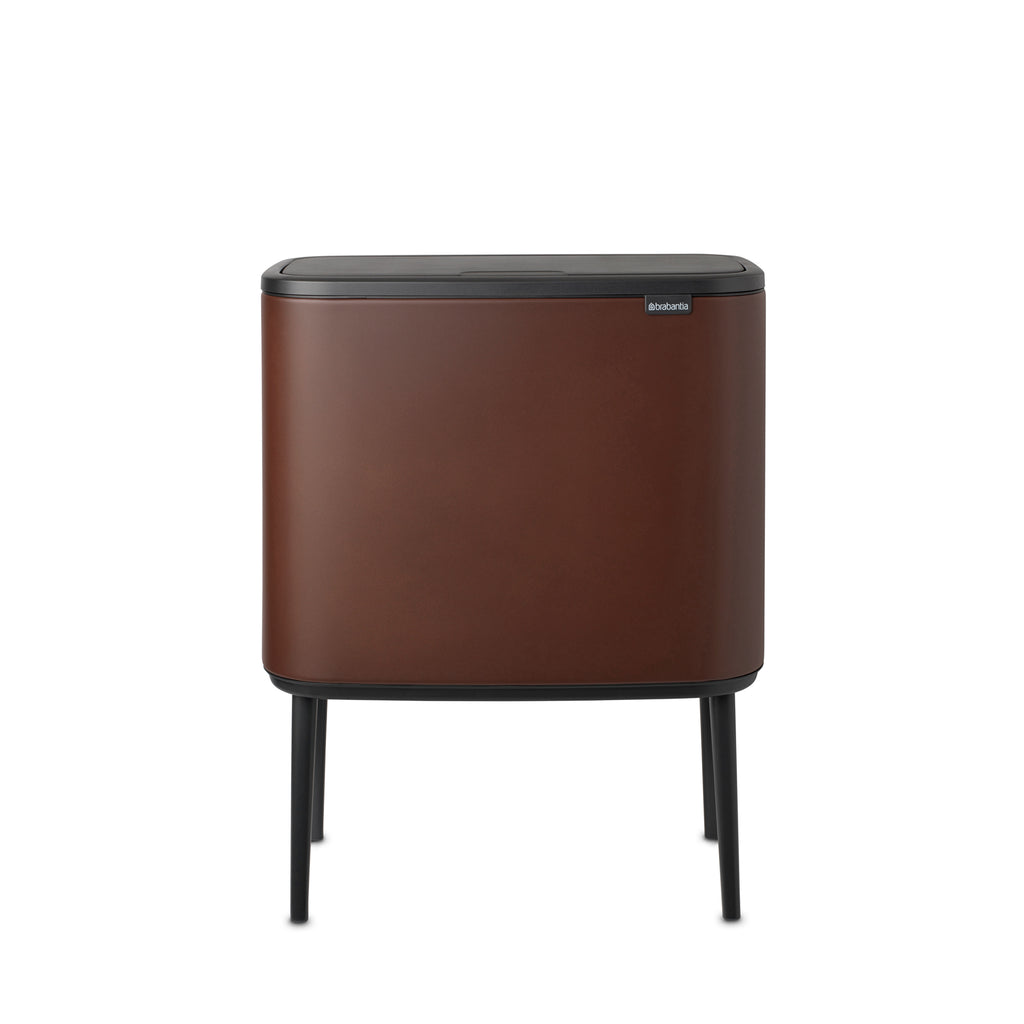 Bo Touch Bin 11 + 23L - Mineral Cosy Brown NEW