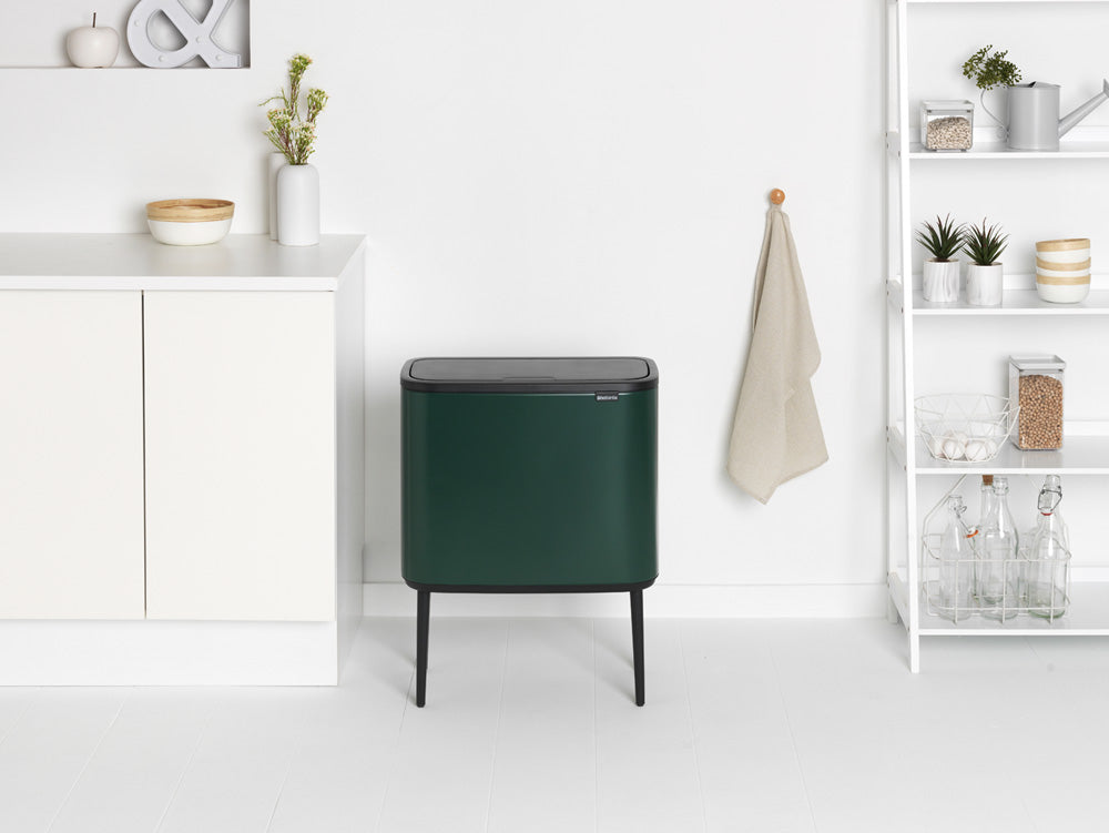 Bo Touch Bin- NEW Pine Green- Various waste options