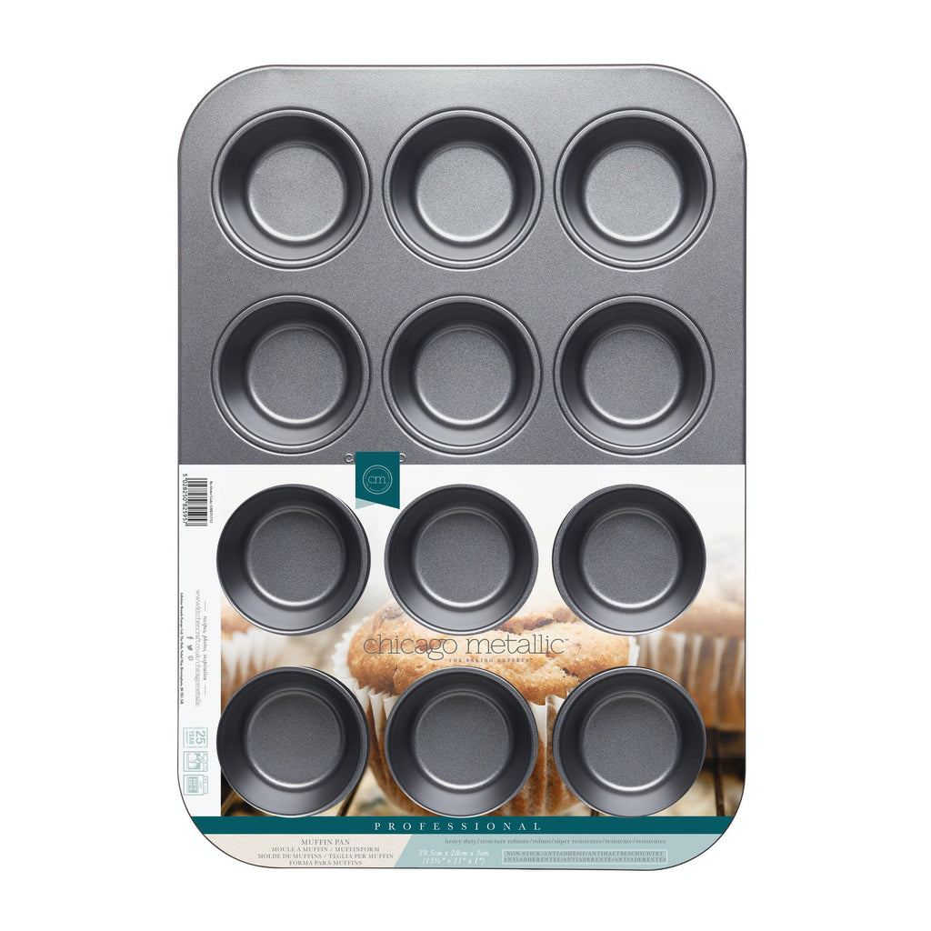 Chicago Metallic Non-Stick Twelve Cup Muffin Pan