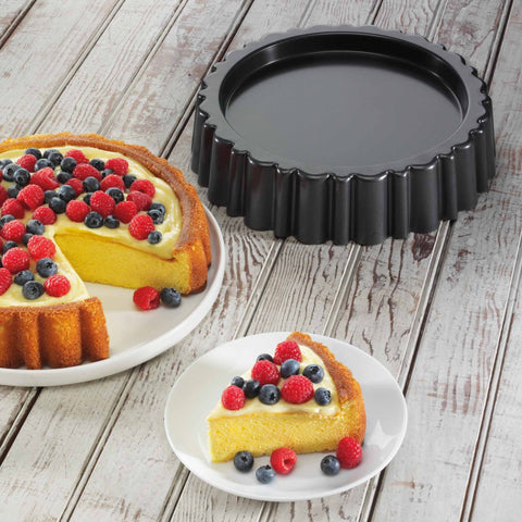 Crusty Bake - Flan Quiche Tin-20cm 23cm 25cm 28cm