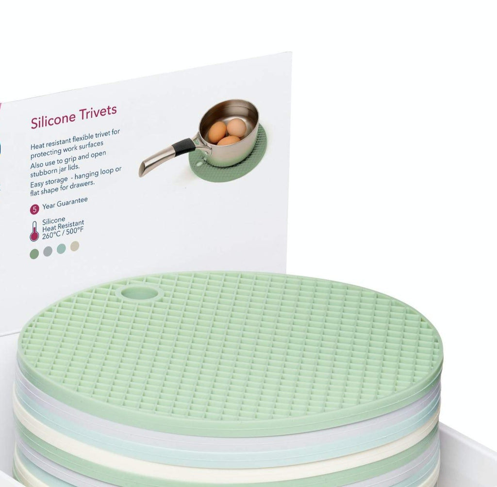 Colourworks Classics Silicone 20cm Round Trivets