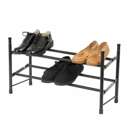 Adjustable Shoe Storage Bench
