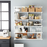 Elfa Kitchen Click-In Melamine Shelf Storage