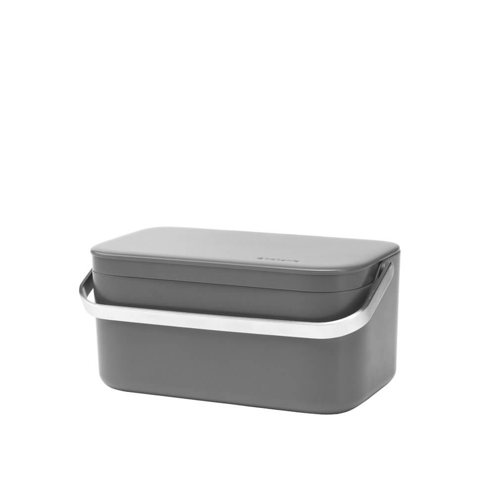 Food Waste Caddy Mint or Grey - The Organised Store