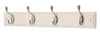 4 HD Chrome Hooks On White - The Organised Store
