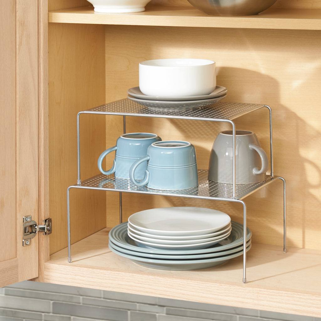 Expandable & Stackable Cabinet Shelves