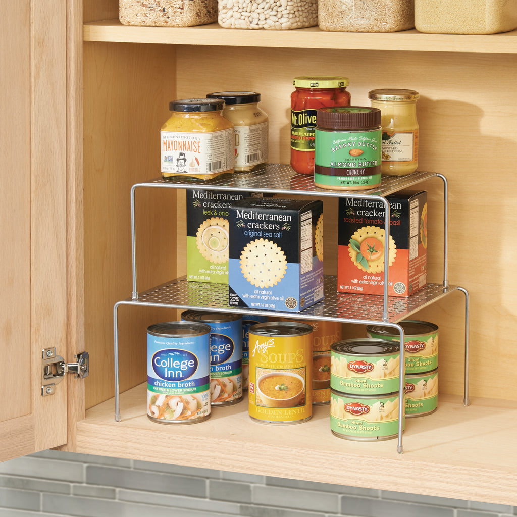 Expandable & Stackable Cabinet Shelves