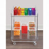 The Home Edit Clear Rolling Cart