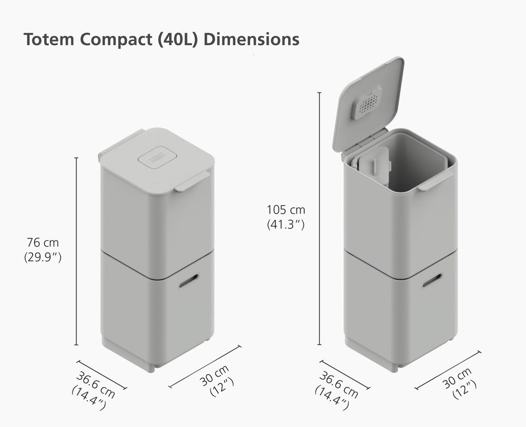 Totem Waste & Recycling Bin 40L