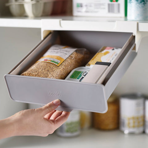 Recycled Plastic Cabinet & Pantry Storage Bin- Integrated Handles