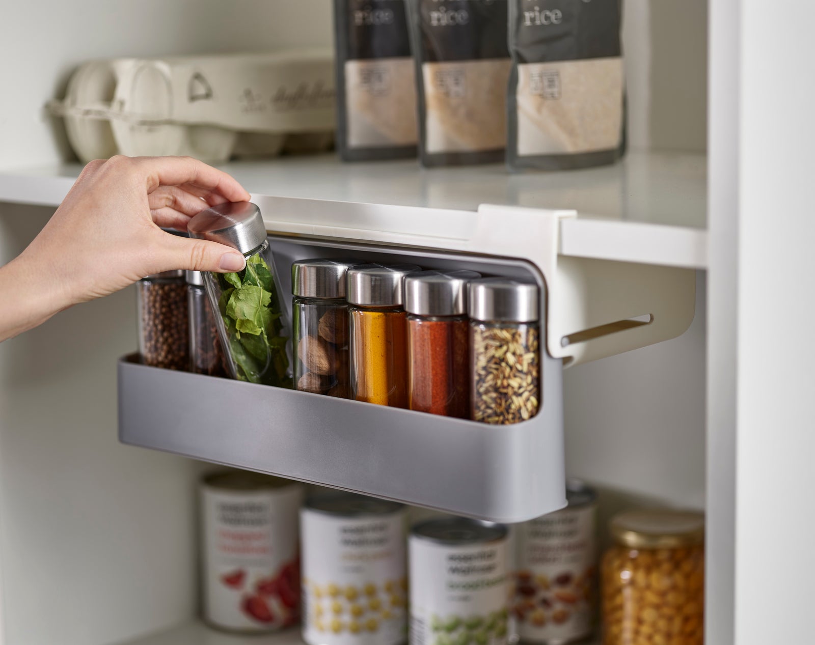 CupboardStore Under shelf Spice Rack The Organised Store