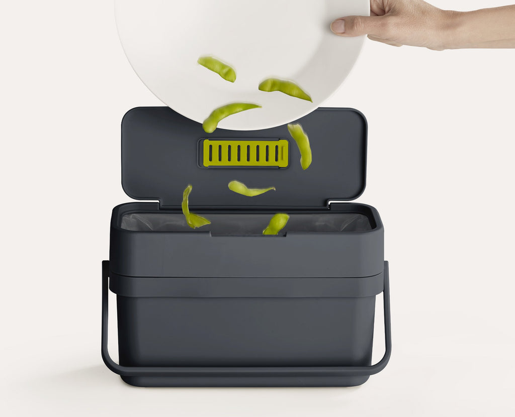 Compo™ 4L Food Waste Caddy-Slimline