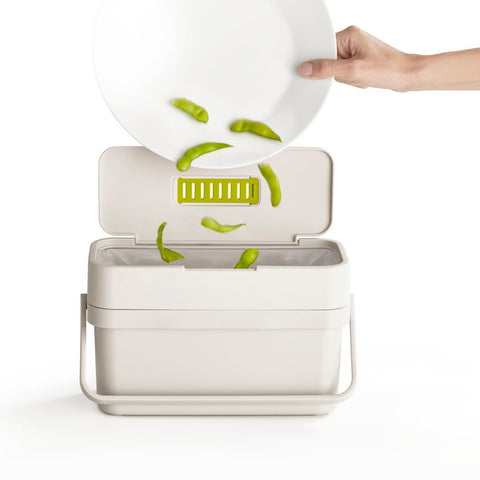 SmartStore™ Collect 76 L with Birch Lid- White