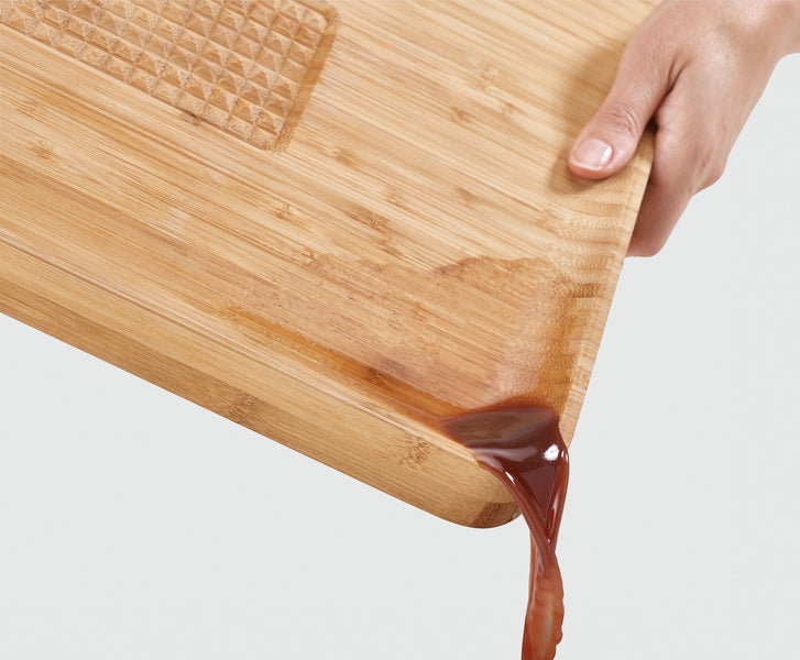 Cut&Carve™ Bamboo Chopping Board