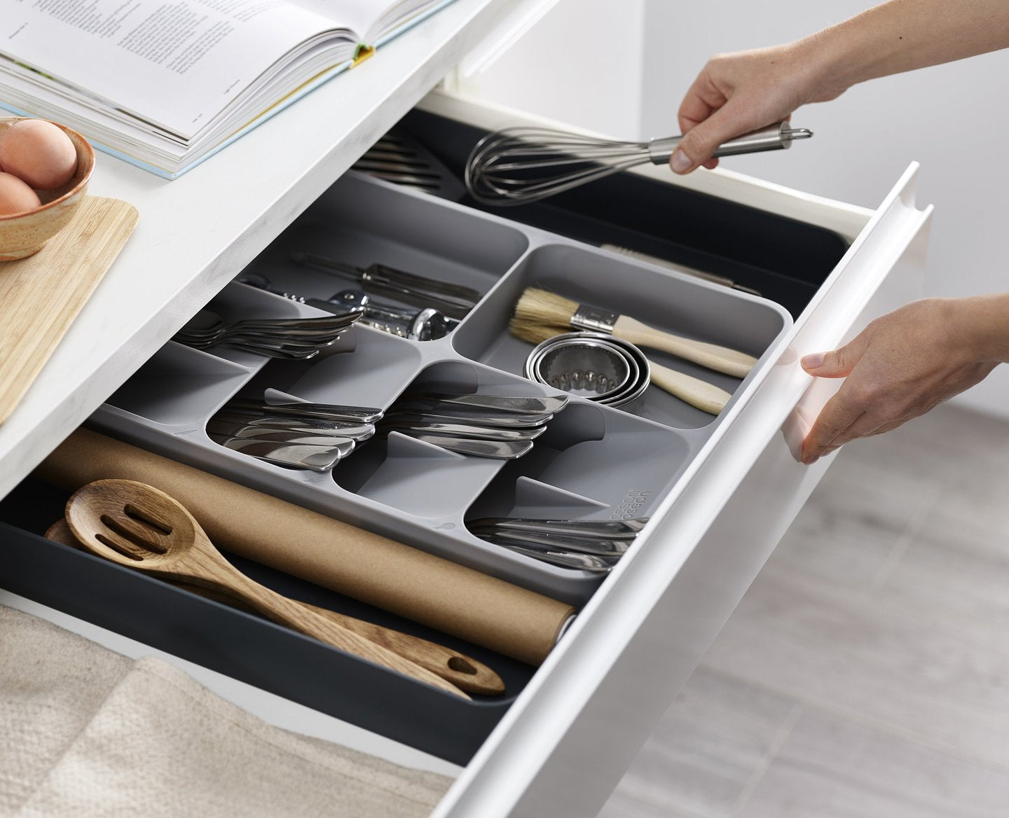 Expanding Cutlery Utensil & Gadgets Organiser - The Organised Store