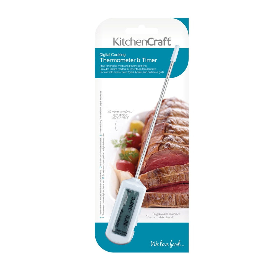 Digital Cooking Thermometer & Timer