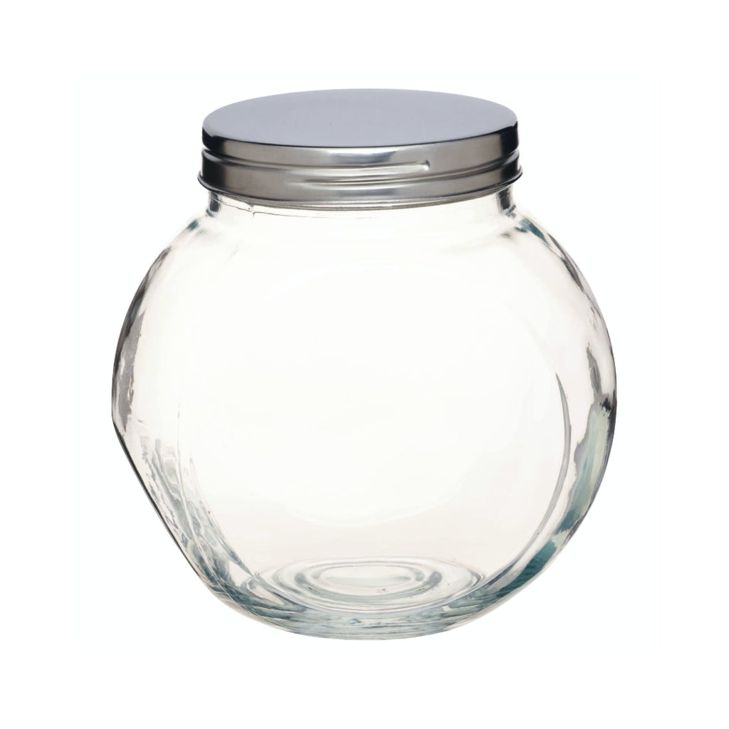 Home Made Tilt Glass Storage Jar