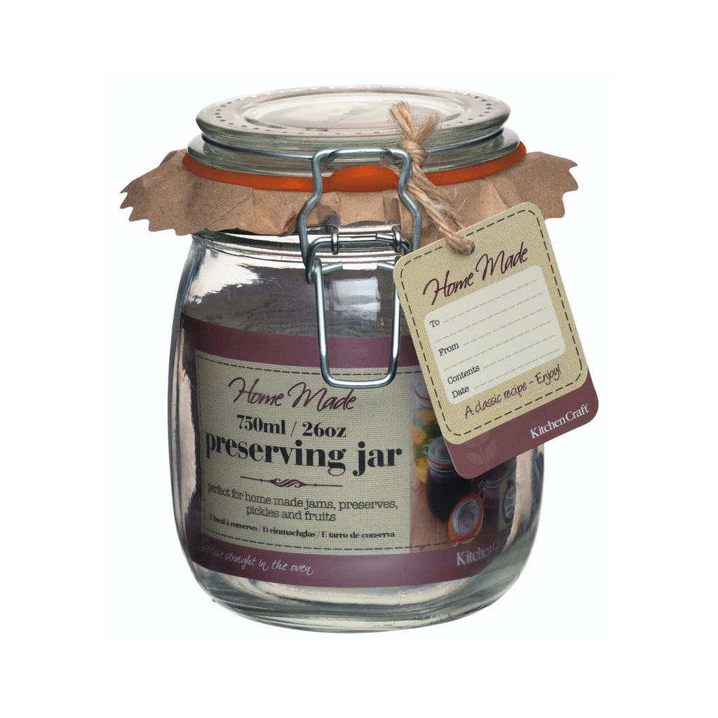 Home Made Glass Preservative Jars-Various sizes