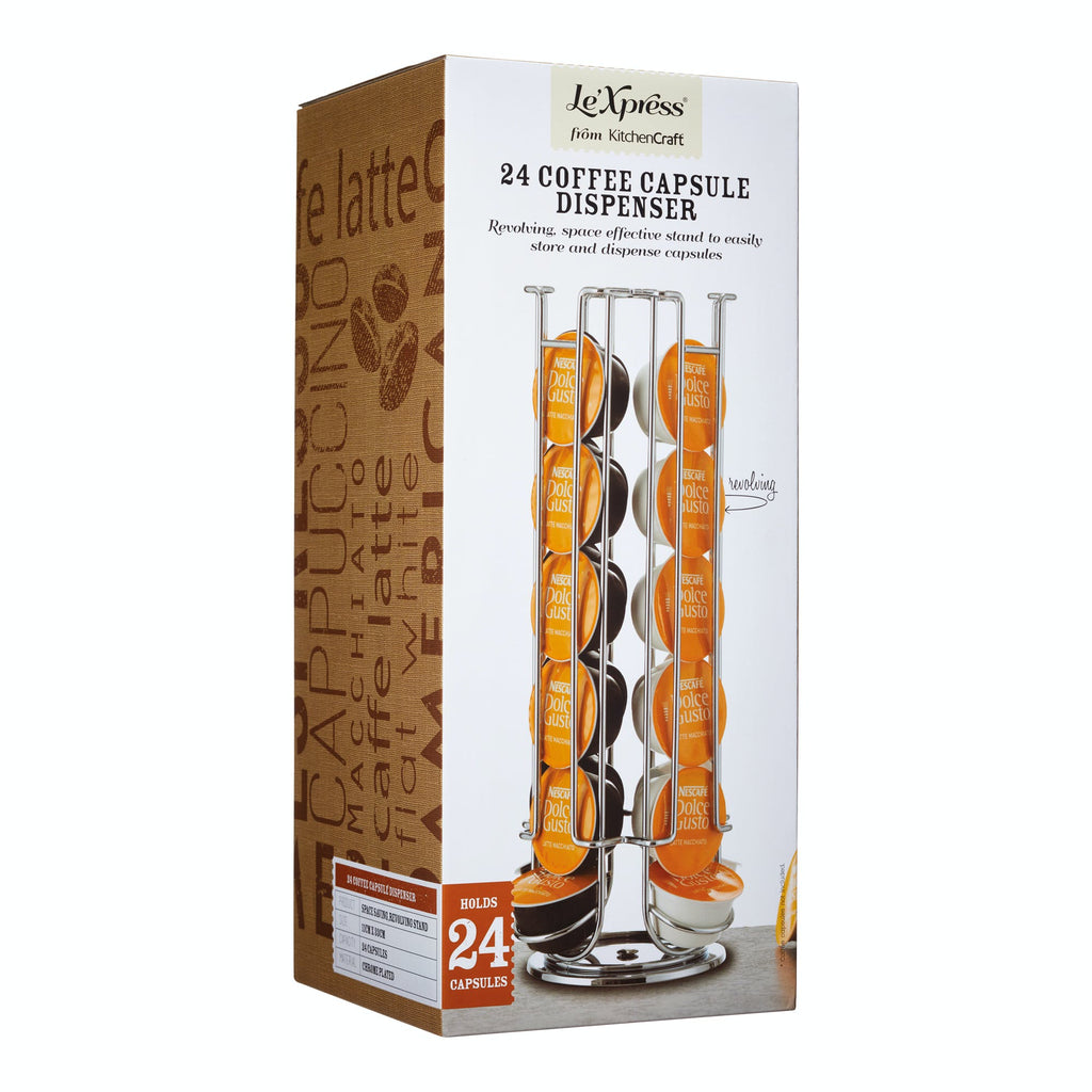 Le’Xpress 24 Coffee Capsule Dispenser  Dolce Gusto® coffee pods only
