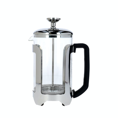 Roma Cafetiere, 4-Cup, Stainless Steel Finish