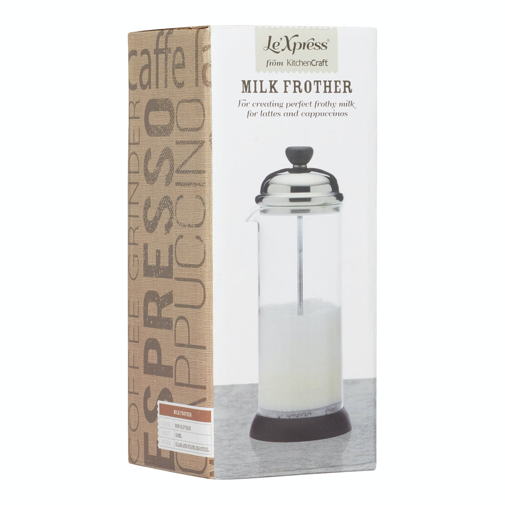 Le'Xpress Microfoam Milk Frothing Pitcher (150 ml)