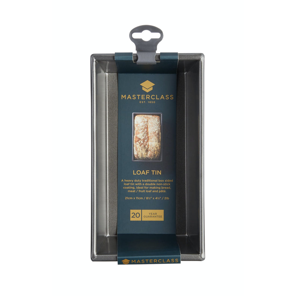 Masterclass Non Stick 2Lb Sided Loaf Pan