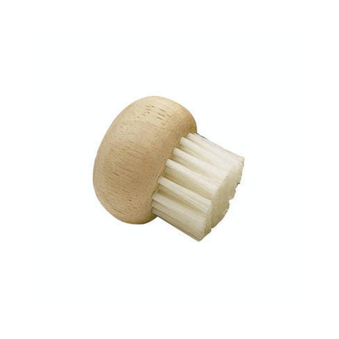 Living Nostalgia Bamboo Dish Scrubbing Brush with Round Handle