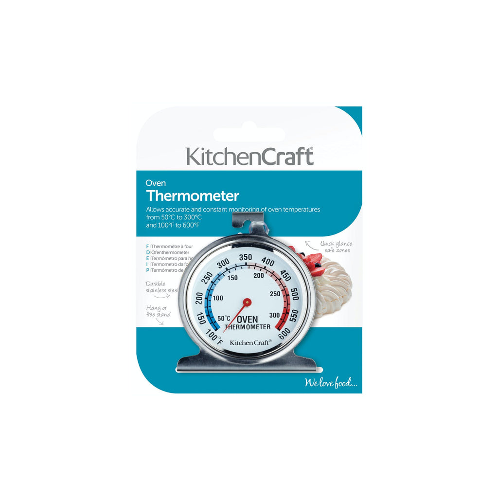 KitchenCraft Stainless Steel Oven Thermometer