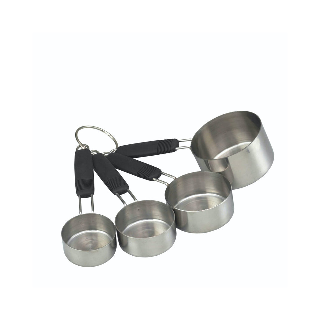 MasterClass Stainless Steel 4 Piece Measuring Cup Set