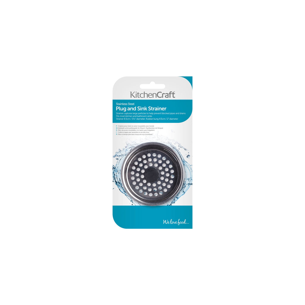 Stainless Steel Sink Plug & Strainer