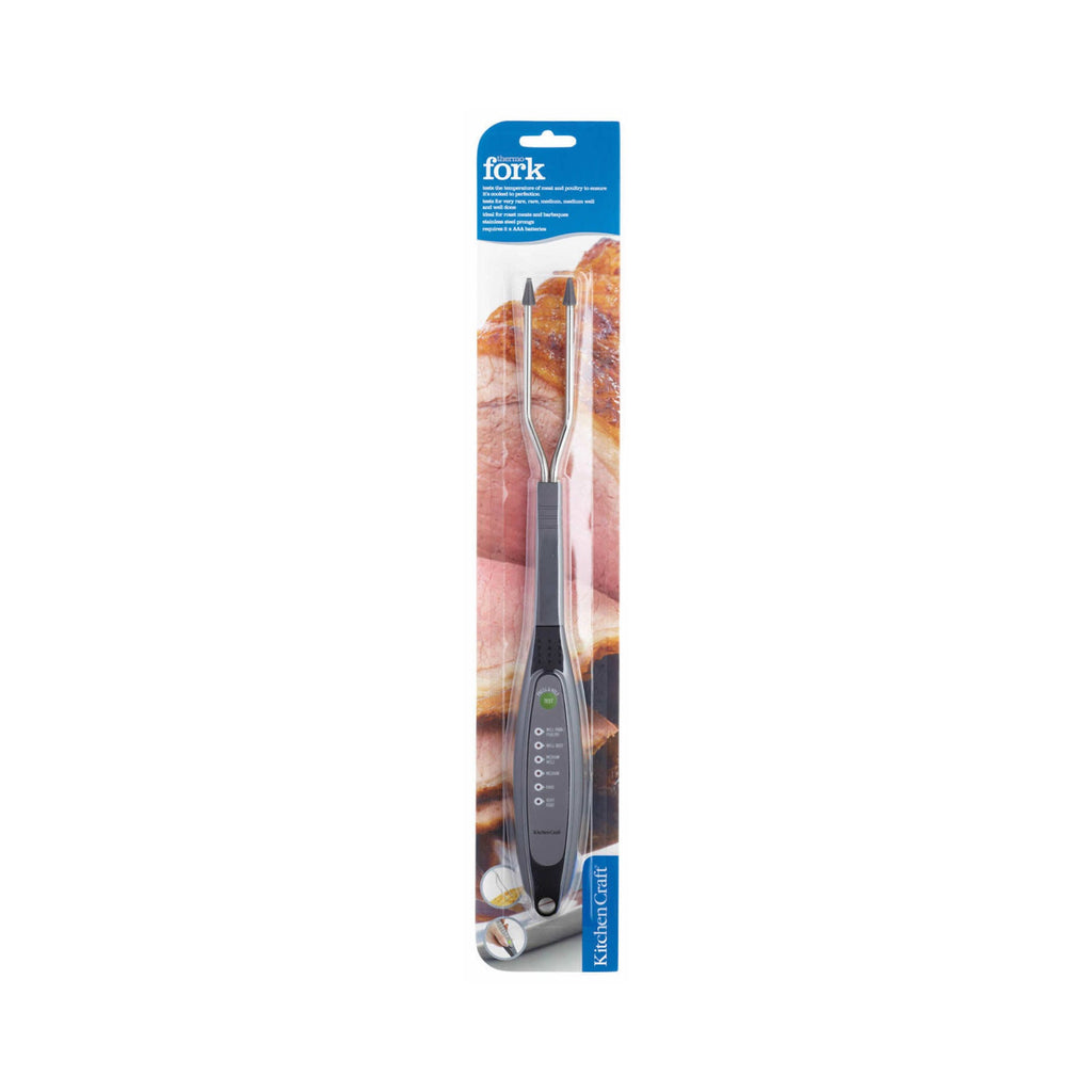 Electronic Deluxe Thermometer Fork