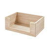 The Home Edit Wood Large Open Front Bin