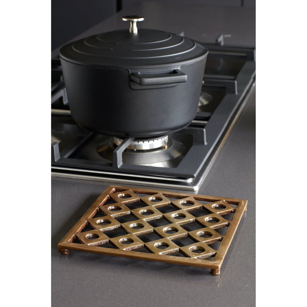 MasterClass Brass Finish Trivet