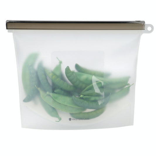 Reusable Silicone 1 Litre Food Bag - The Organised Store