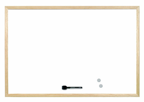Magnetic Whiteboard White Frame