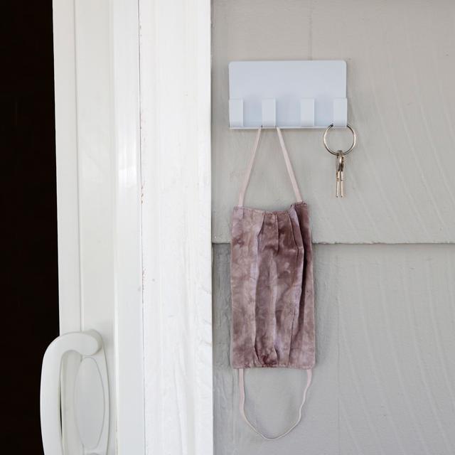 WALL MOUNTED PHONE HOLDER -GREY