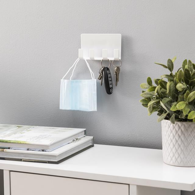 WALL MOUNTED PHONE HOLDER -GREY