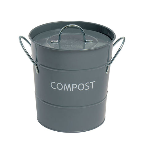 Sort & Go Waste Bin - Light Grey-3L