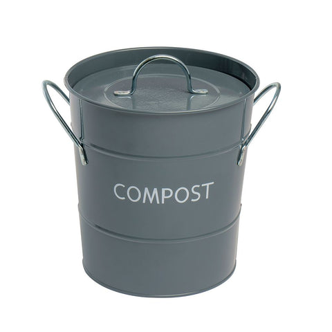 Compost Pail Sage Green-3.2L