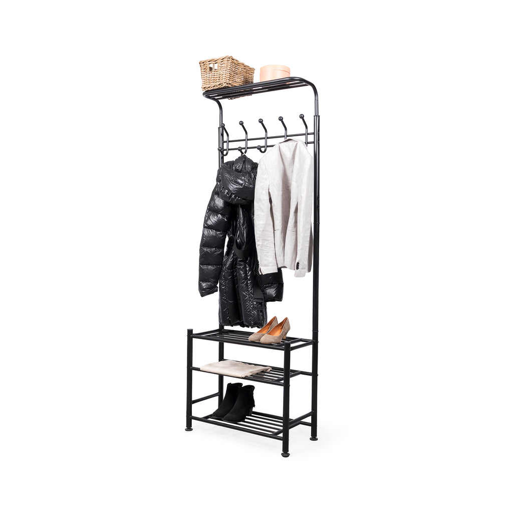 3 Shelf Coat Rack