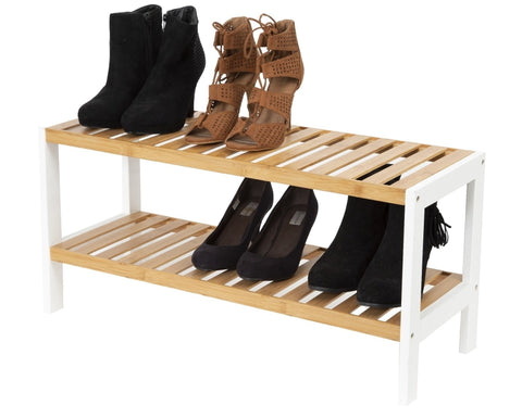 Shoe Rack With Cushion "Home" or "Star"