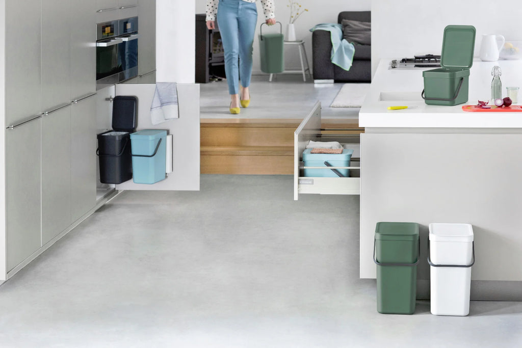 Sort & Go built-in-bin 2x12 litres, Brabantia