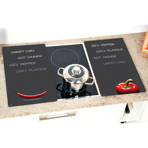 Straight to Pan Chopping Board- Large - Black
